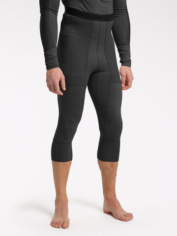 Haglöfs Sportunterhose 'Natural Blend Tech' in Schwarz: Vorderseite