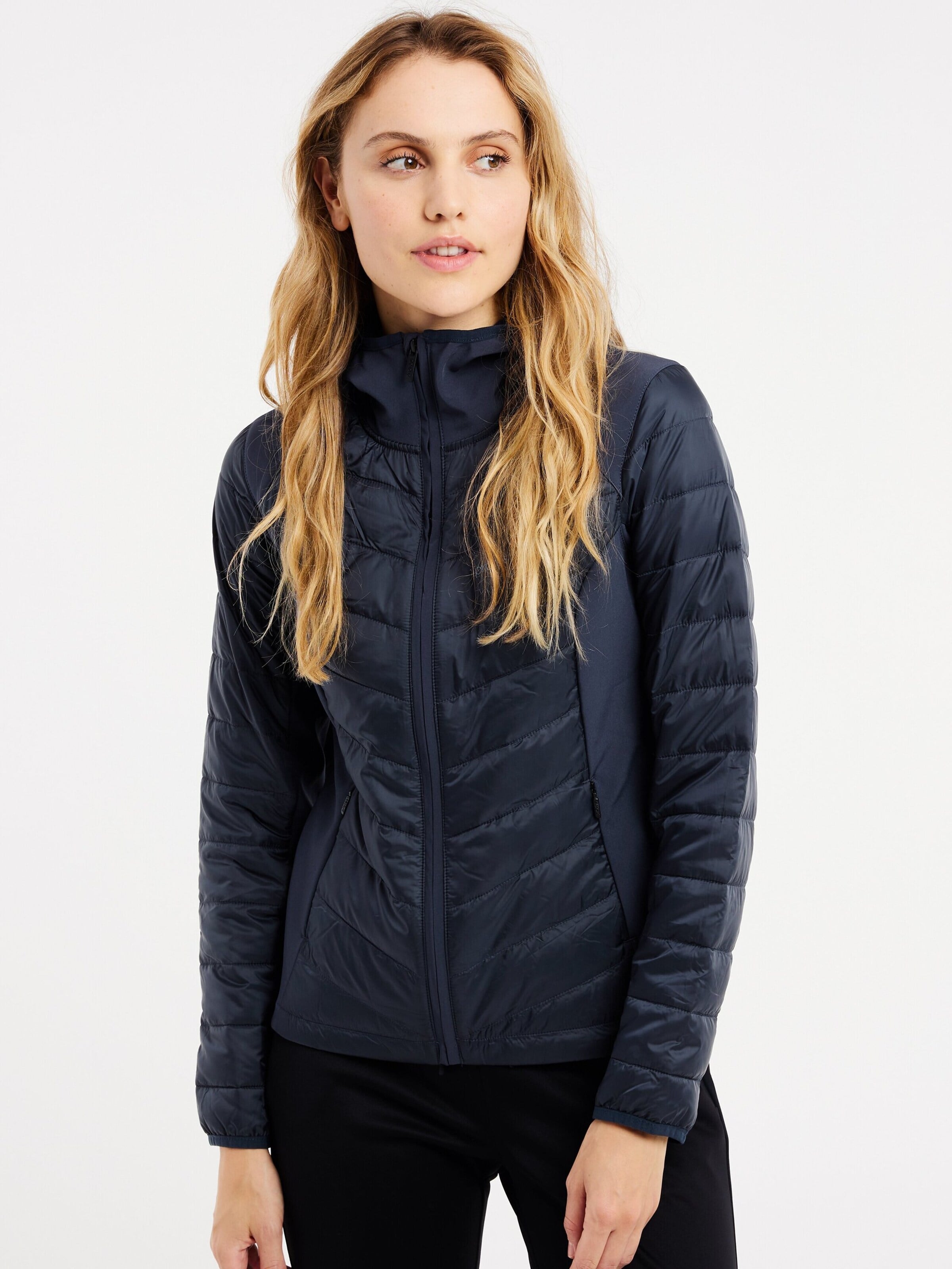 PROTEST Winterjacke 'PRTCHARON'‌‌‌‌‌‌‌ in Blau: Vorderseite