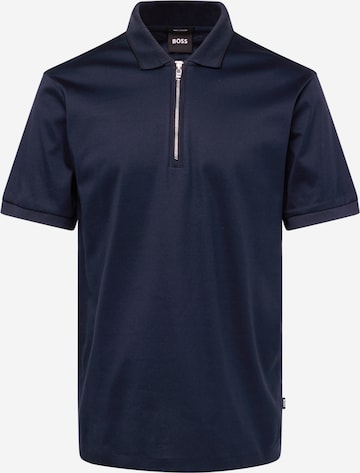 BOSS Black Shirt 'Polston 11' in Blauw: voorkant