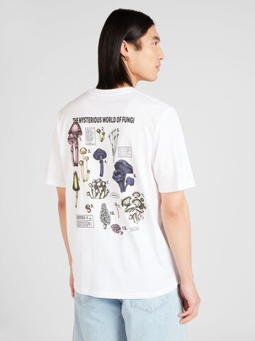 JACK & JONES T-shirt 'RECIPE' i vit: framsida