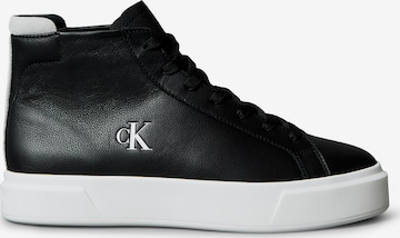 Calvin Klein Jeans Korkeavartiset tennarit värissä musta: etupuoli