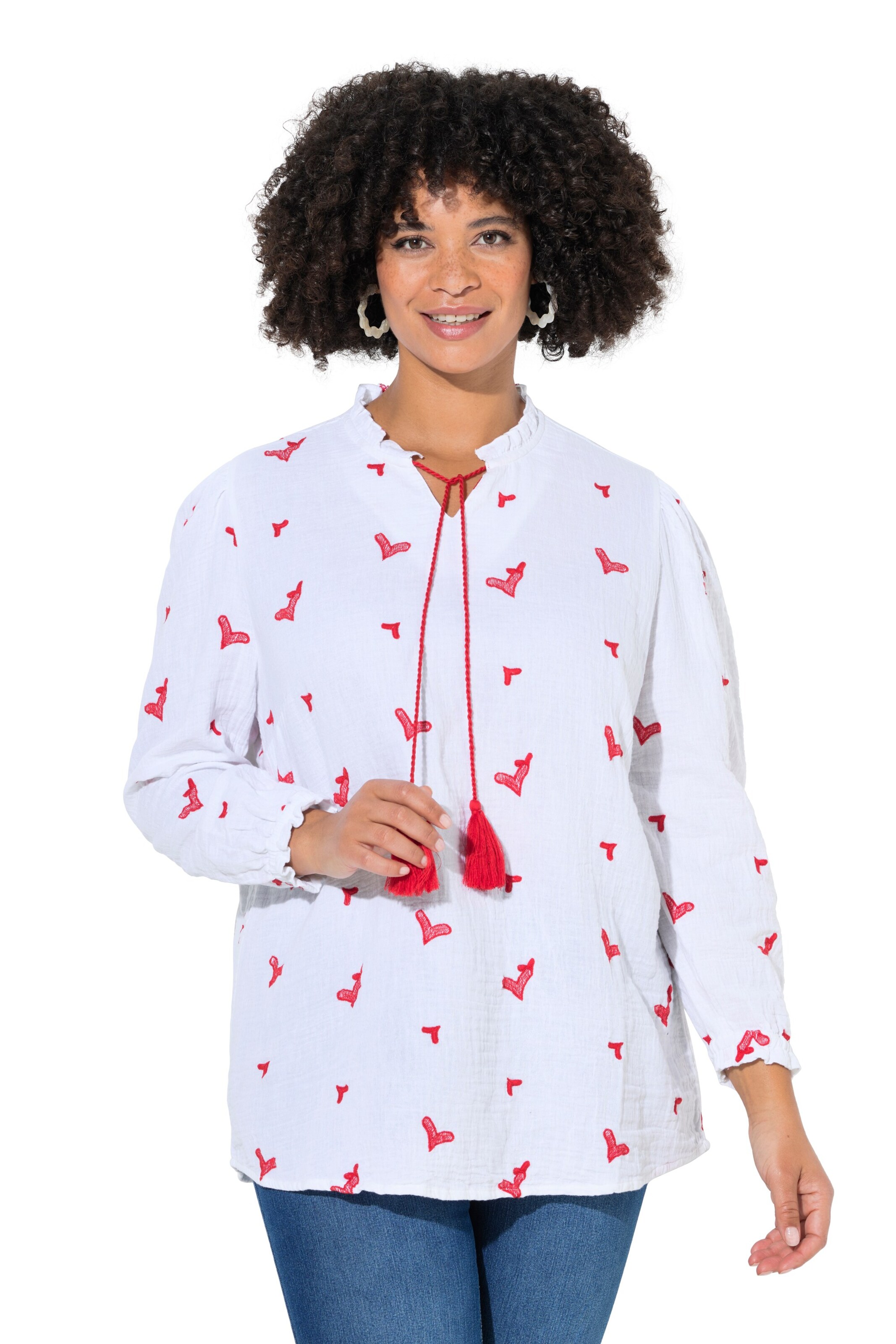 Angel of Style Blouse in White: front