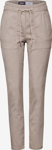 bēšs CECIL Piegulošs Bikses: no priekšpuses