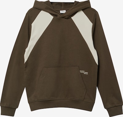 s.Oliver Sweatshirt in 134-140 in Brown / Off white, Item view