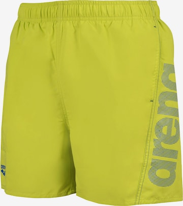 ARENA Swim Trunks in Green: front