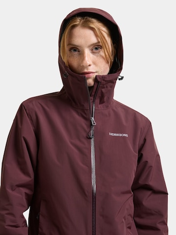 Didriksons Outdoorjacke 'Varja' in Rot