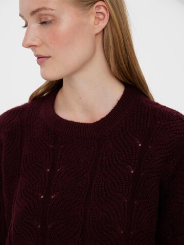 VERO MODA Sweater 'Stinna' in Purple