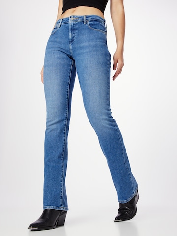 WRANGLER Bootcut Jeans i blå: forside