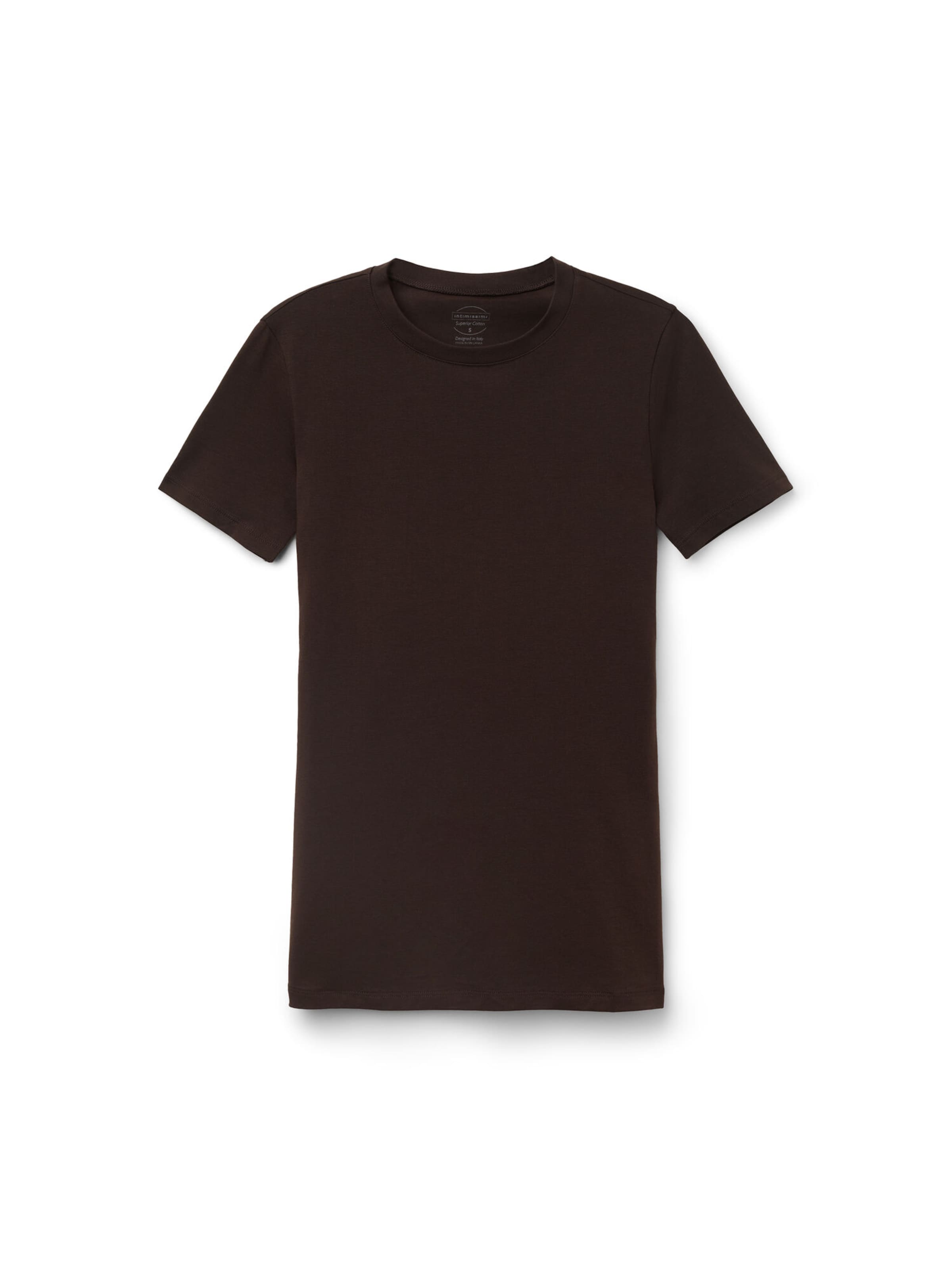 INTIMISSIMI Shirt in Brown: front