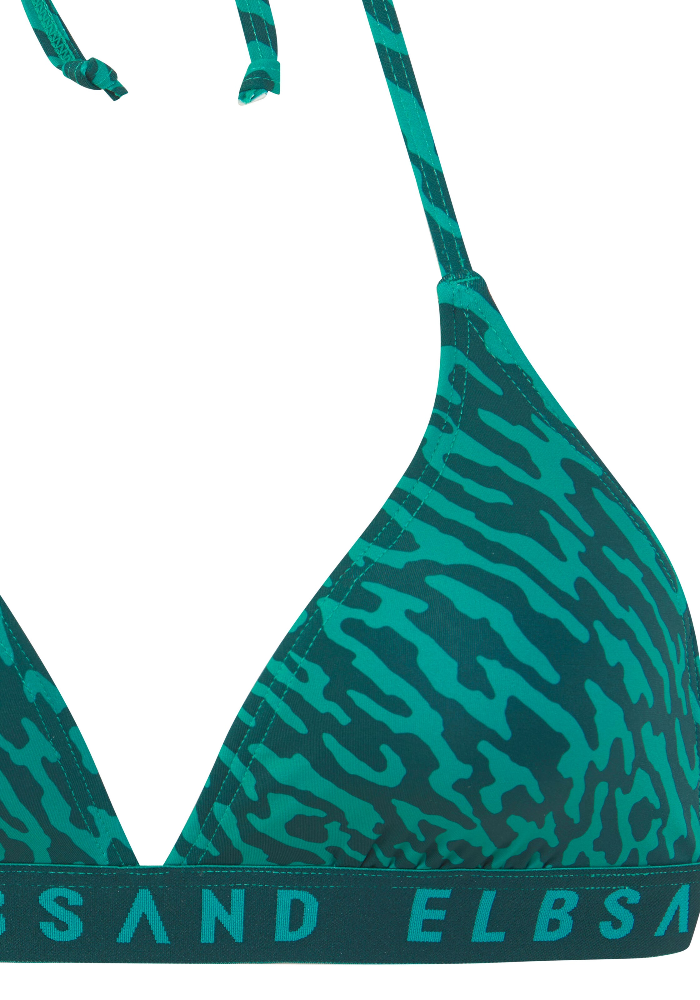 Elbsand Triangel Bikini i grøn