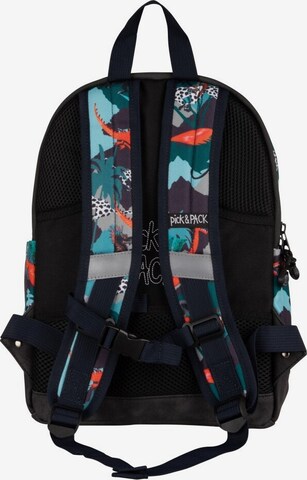 Pick & Pack Rucksack 'Forest Dragon' in Mischfarben