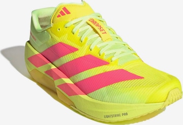 ADIDAS PERFORMANCE - Sapatilha de desporto 'ADIZERO DROPSET PRO' em amarelo: frente