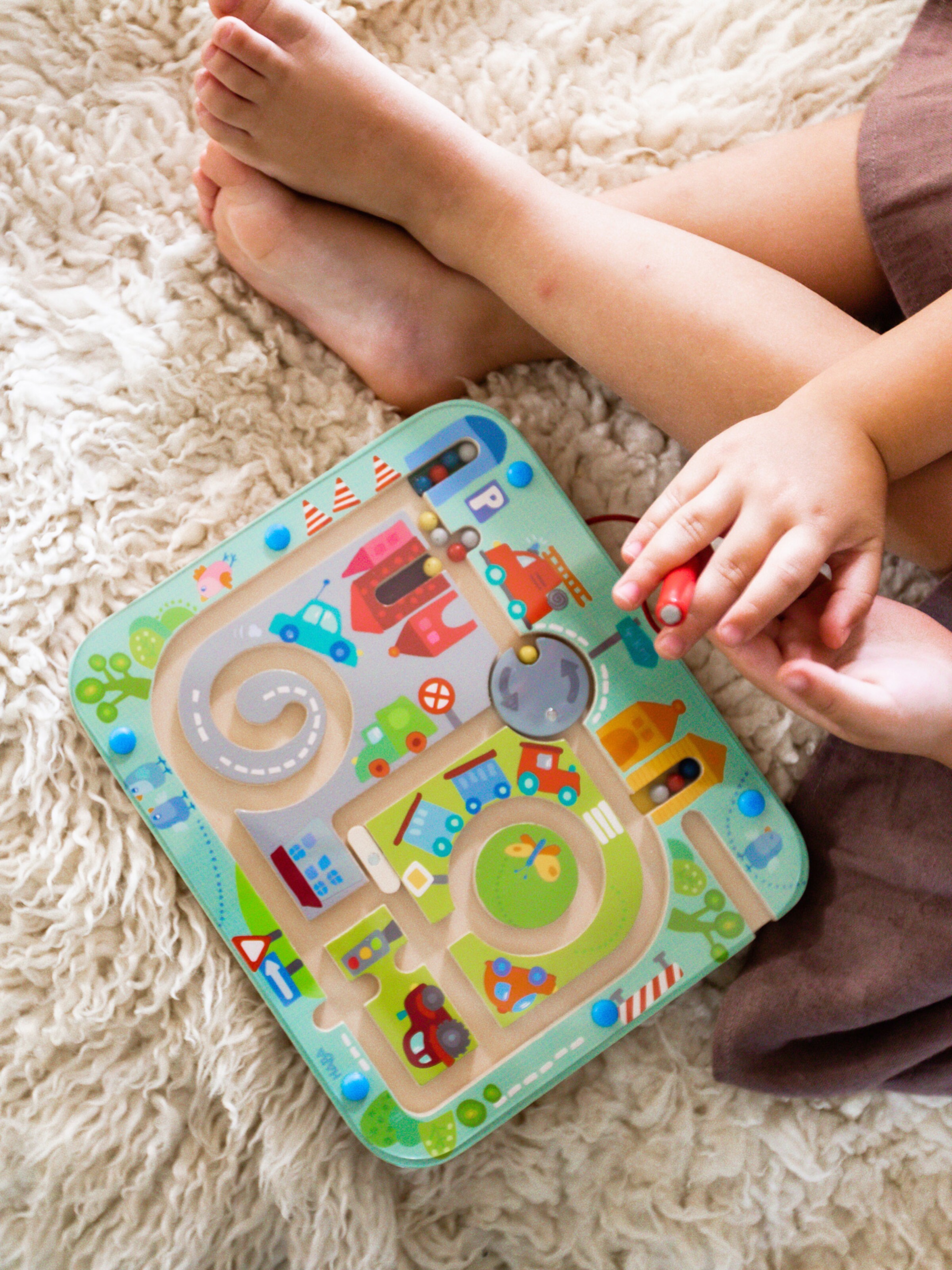 HABA Spiel ' Magnetspiel Stadtlabyrinth ' in Mischfarben