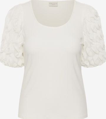 KAFFE CURVE Shirts 'KCLinda' i hvid: forside