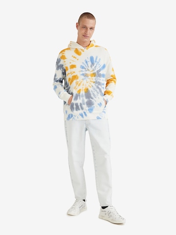 Desigual Sweatshirt i vit