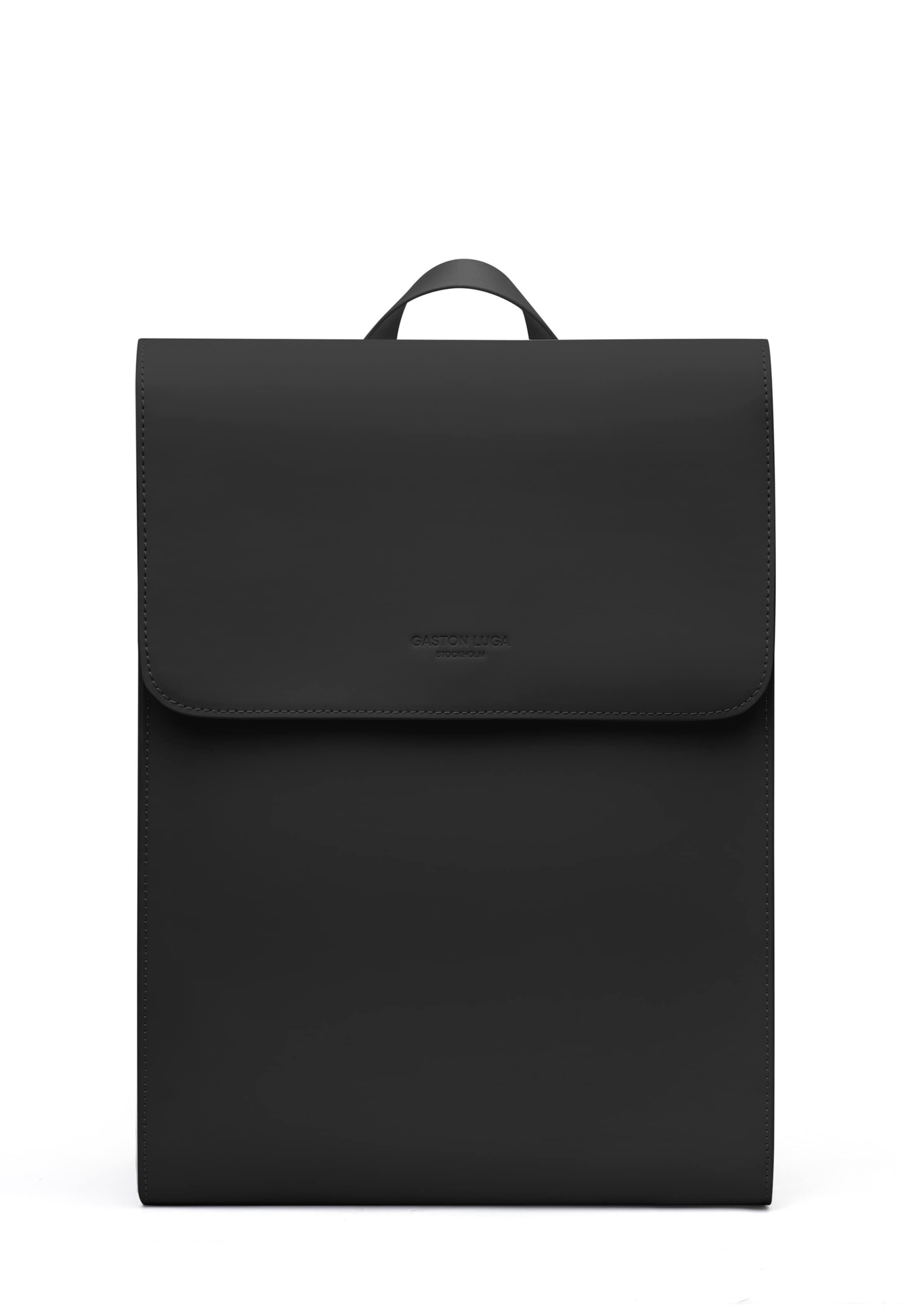 Gaston Luga - Mochila 'Spläsh ID' em preto: frente