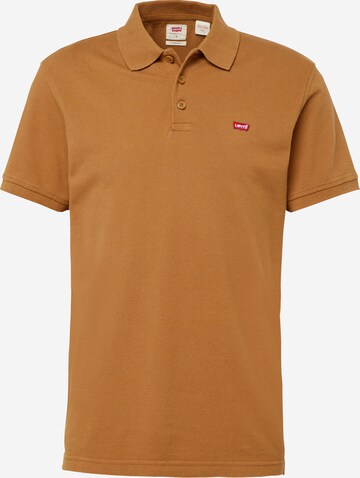 LEVI'S ® T-shirt 'Levis HM Polo' i brun: framsida