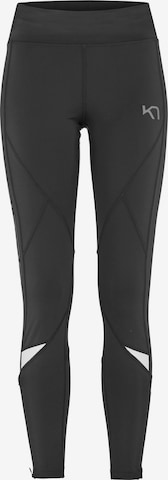 Kari Traa Skinny Workout Pants 'LOUISE' in Black: front