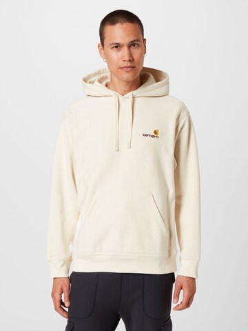 bēšs Carhartt WIP Sportisks džemperis 'American Script': no priekšpuses