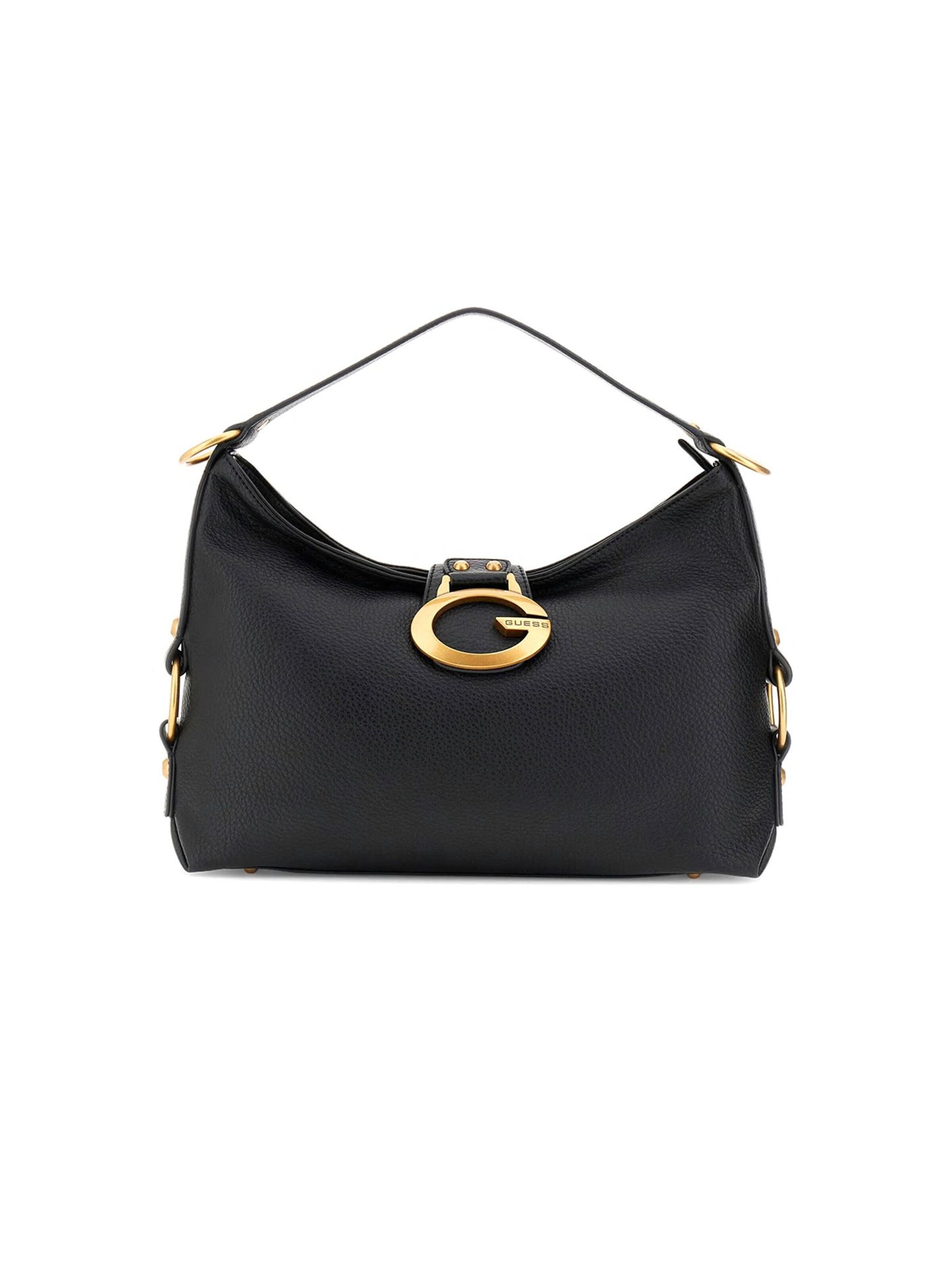 GUESS Schultertasche‌‌‌‌‌ in Schwarz: Vorderseite