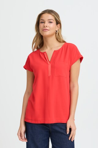 Fransa Shirt in Red: front