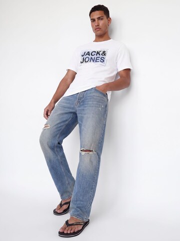JACK & JONES Shirt in Blue