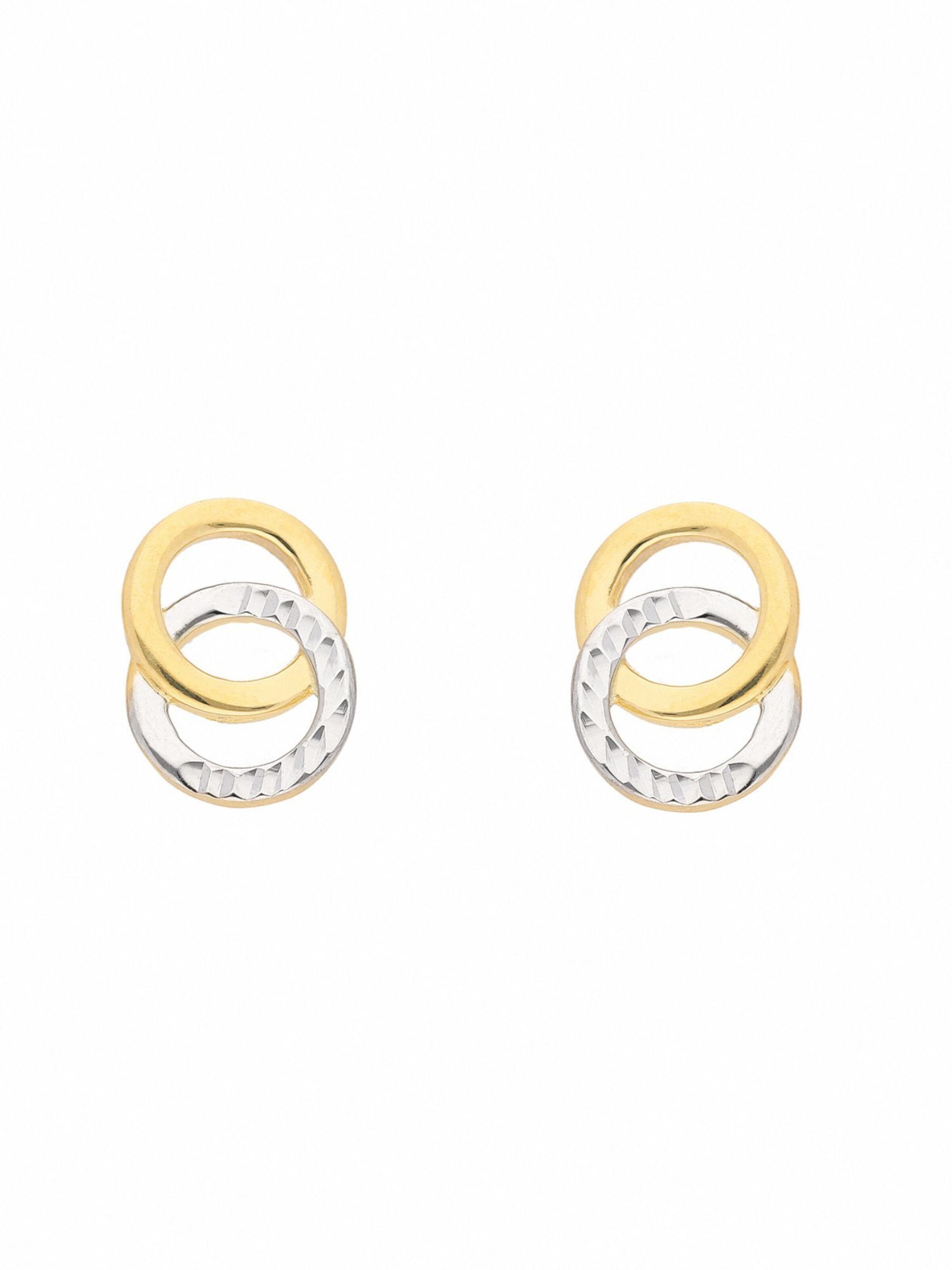 Adelia´s Earrings in Gold: front