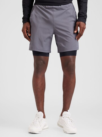 UNDER ARMOUR Regular Sports trousers 'Vanish' in Grey: front