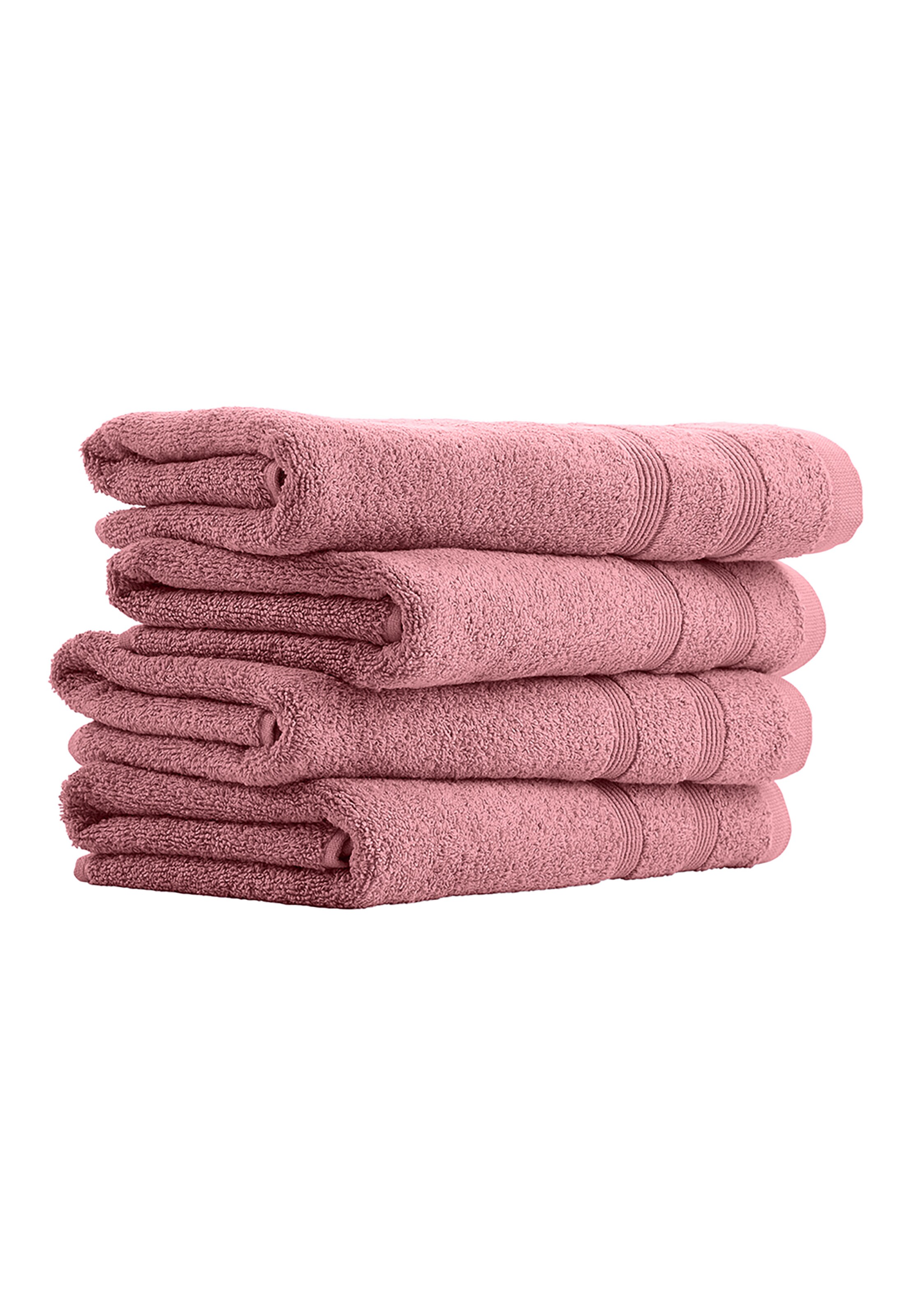 uncover by SCHIESSER Towel 'Brooklyn' in Red: front
