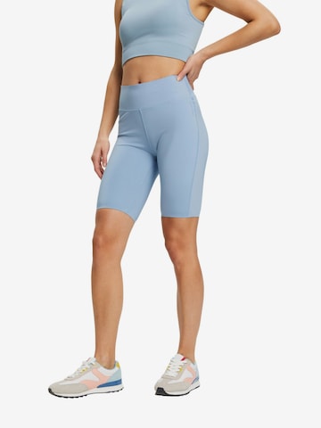 ESPRIT Skinny Sporthose in Blau