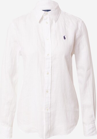 Camicia da donna di Polo Ralph Lauren in bianco: frontale