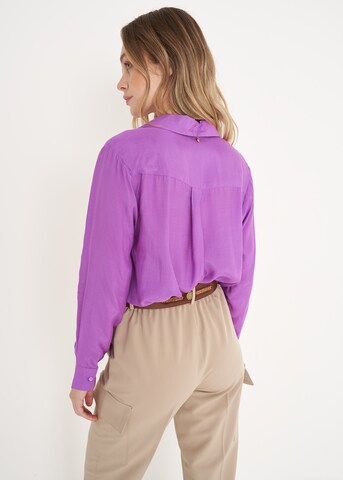 Camomilla Bluse 'CAMPBELL' in Lila