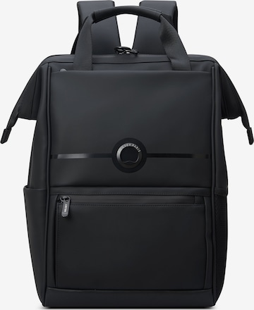 Delsey Paris Rucksack 'Turenne' in Schwarz: predná strana