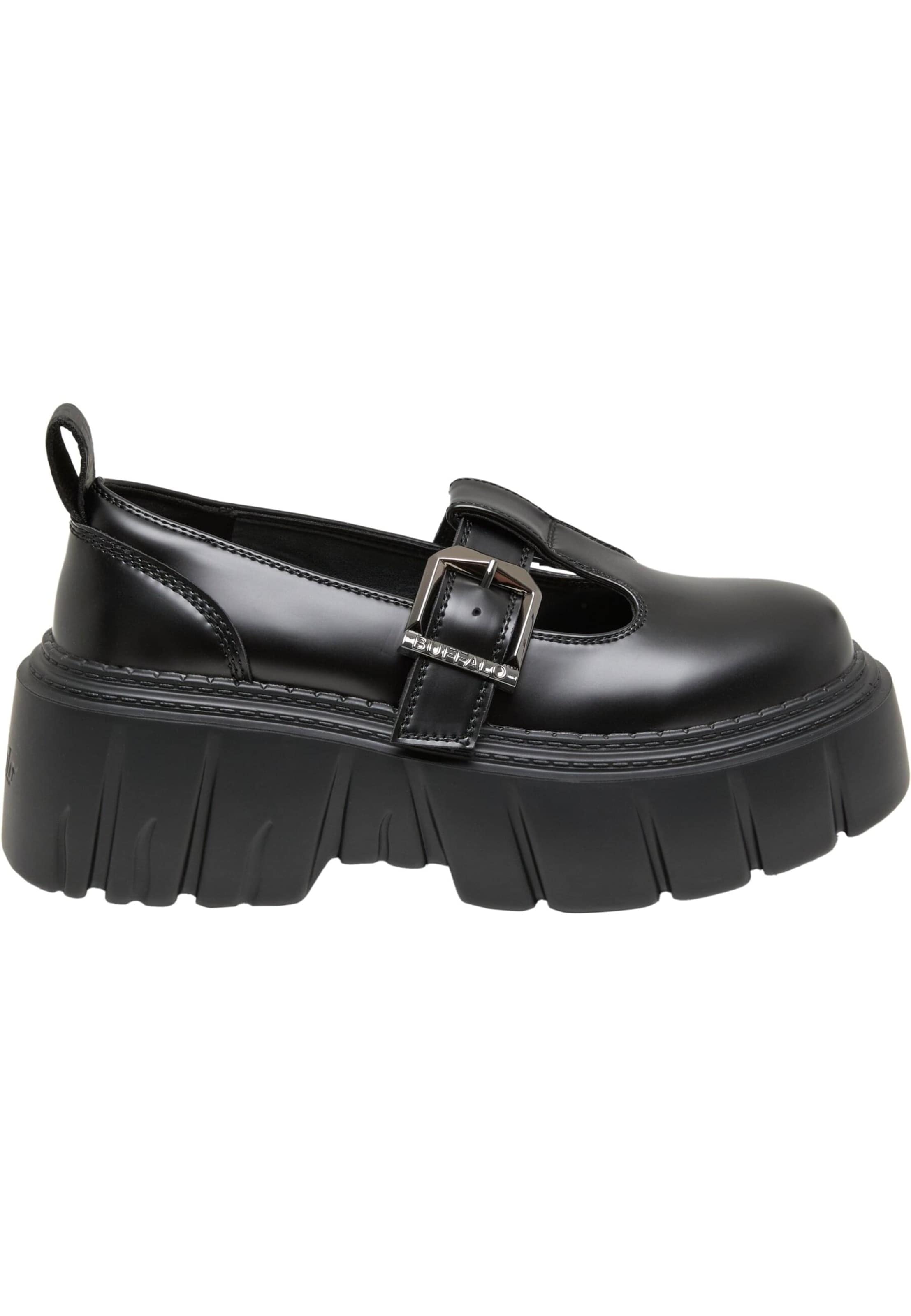 BUFFALO Slipper 'Zespher' – černá: přední strana