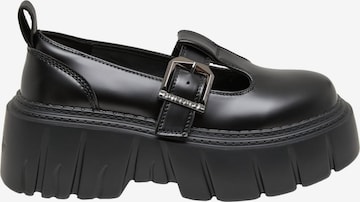 BUFFALOSlip On cipele 'Zespher' - crna boja: prednji dio