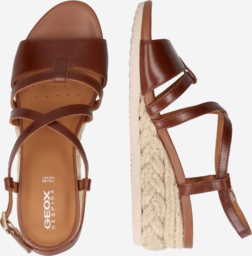 GEOX Sandal i brun