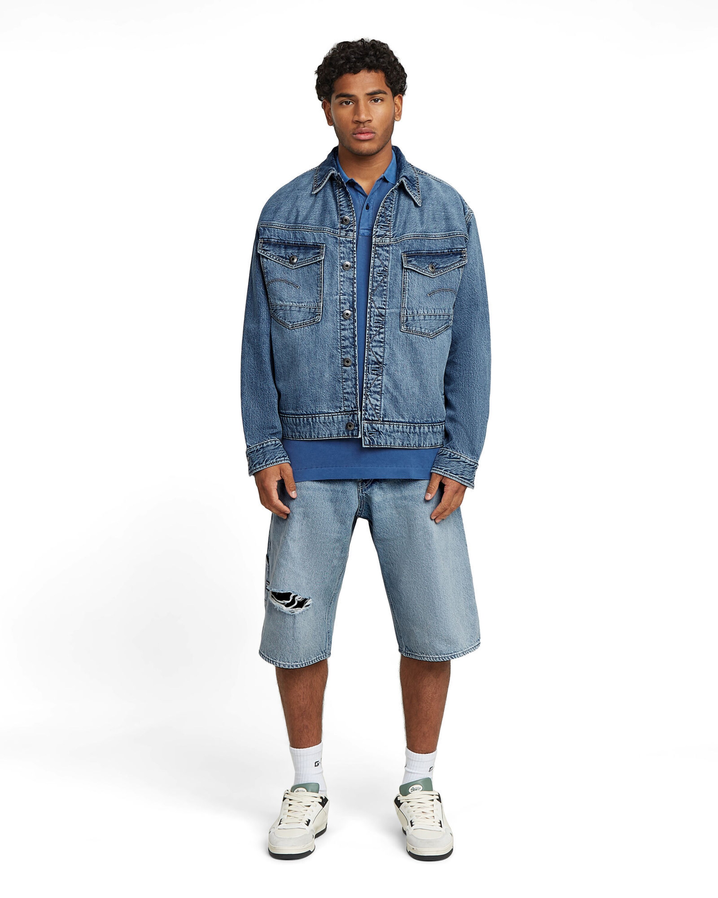 G-STAR Loosefit Jeans in Blauw