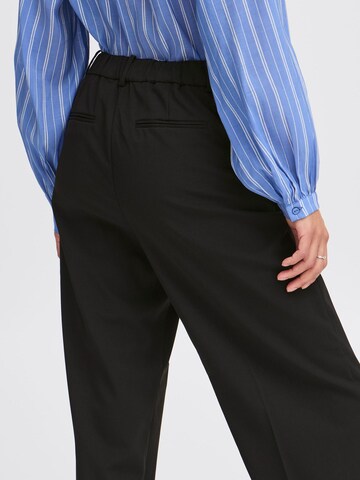 b.young - Loosefit Pantalón chino ' BYDANTA WIDE LEG PANTS 2 CROPPED ' en negro