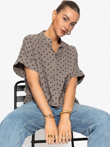 SASSYCLASSY Blouse in Grey