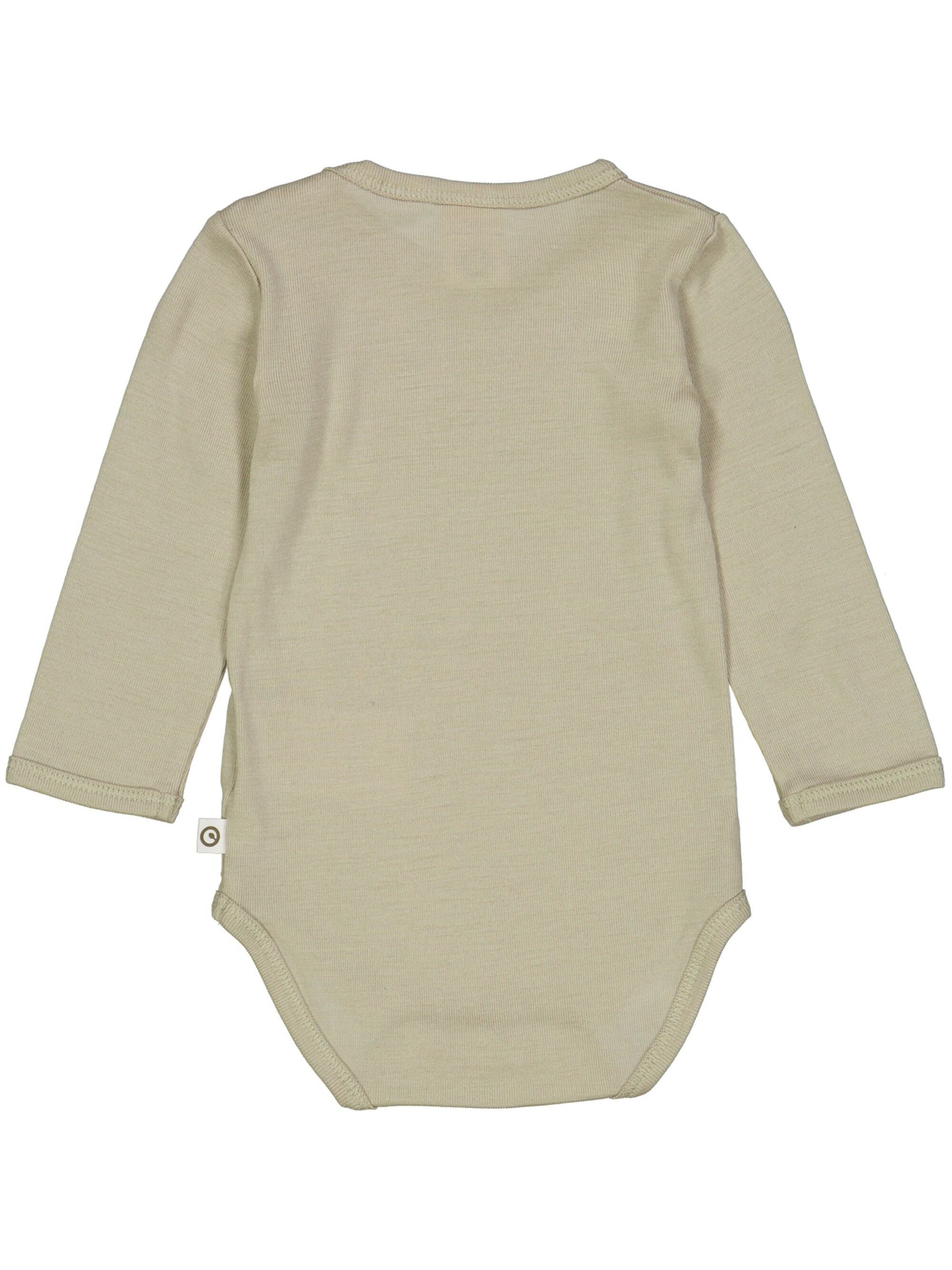 Barboteuse / body Müsli by GREEN COTTON en vert
