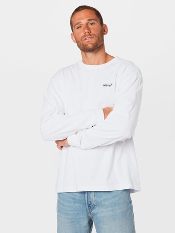 T-Shirt 'Levi's® Red Tab™ Long Sleeve Tee' LEVI'S ® en blanc : devant