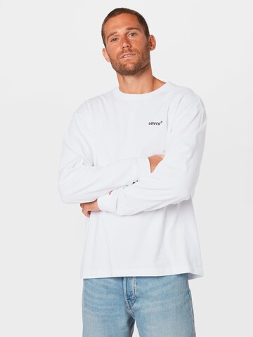 LEVI'S ® Shirt 'Levi's® Red Tab™ Long Sleeve Tee' in White: front