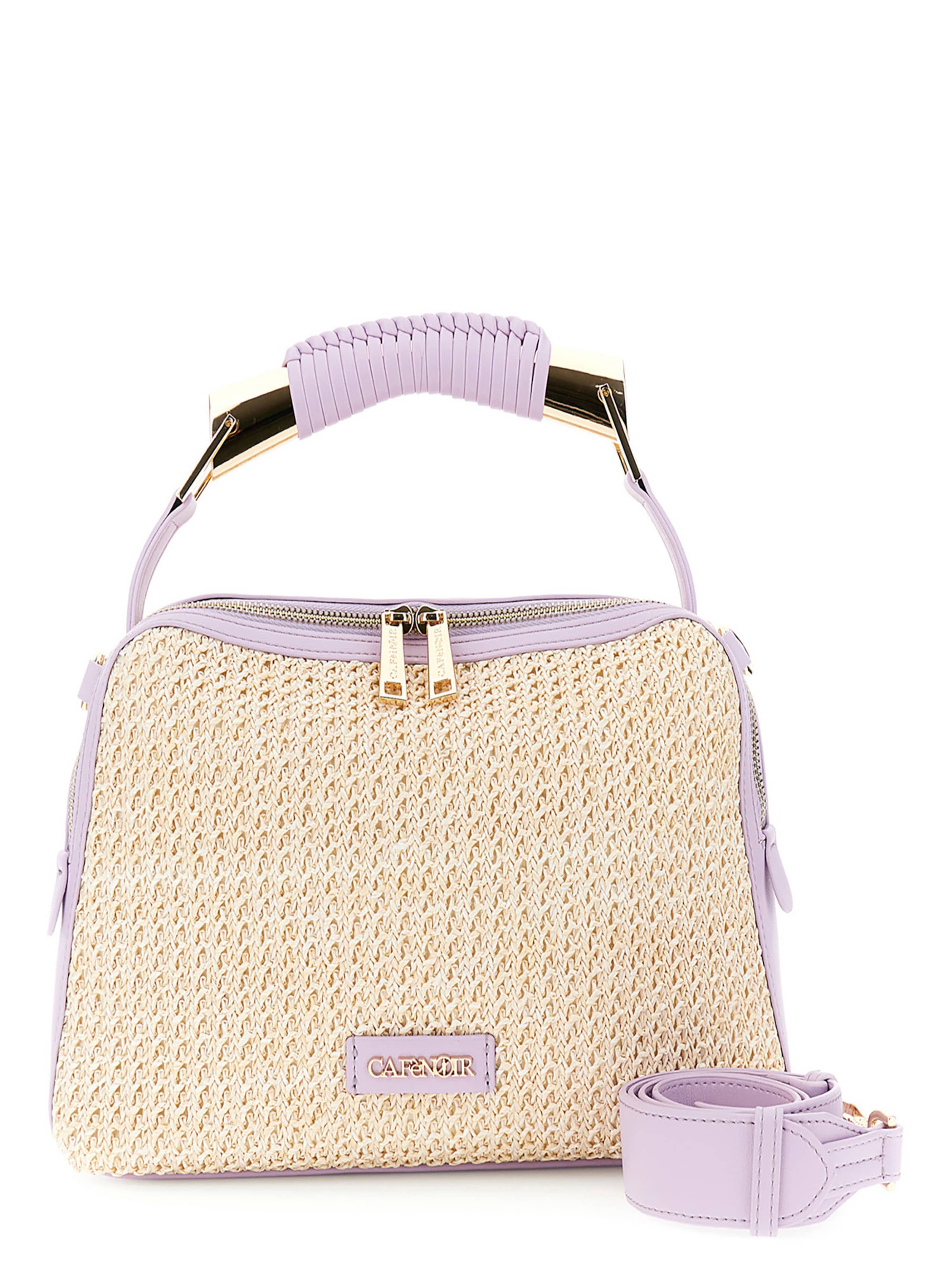 Borsa a mano in One Size CAFè NOIR di colore beige chiaro / sambuco, Visualizzazione prodotti