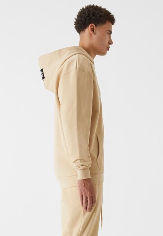 9N1M SENSE Sweatjacka 'Essential' i beige