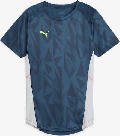 PUMA Sportiska stila krekls 'Individual BLAZE', krāsa - jūraszils / tumši zils / dzeltens / gandrīz balts, Preces skats