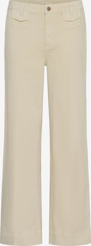 Jean 'CRTilde' Cream en beige : devant