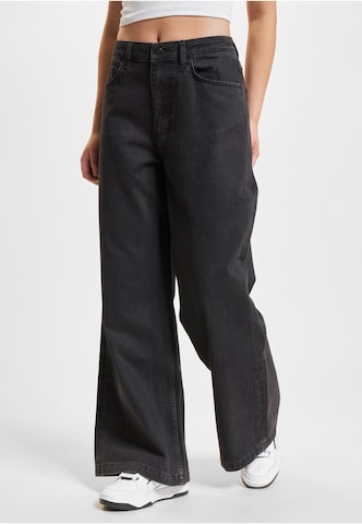 DEF Baggy Jeans in Black: front