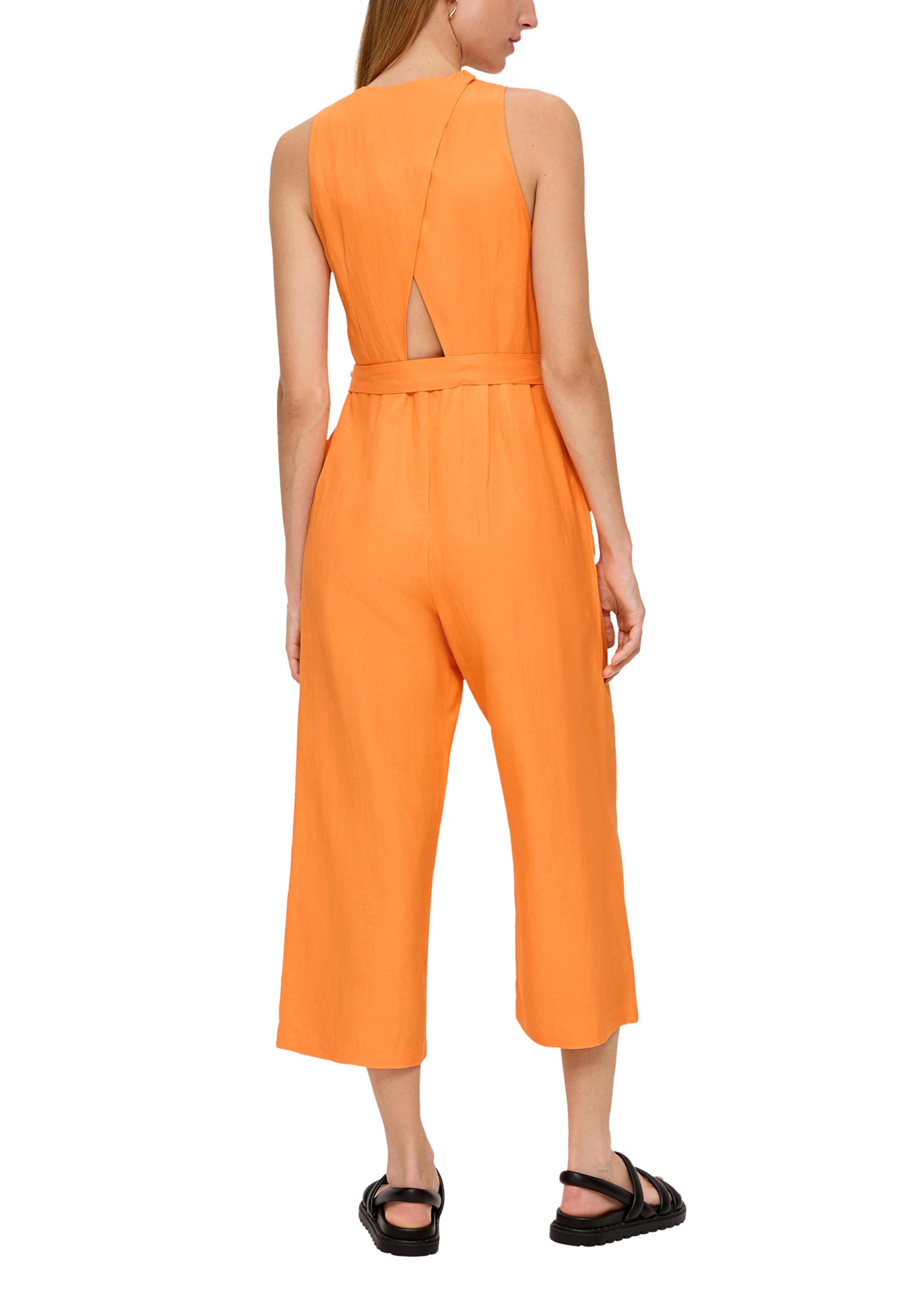 s.Oliver BLACK LABEL Jumpsuit in Orange