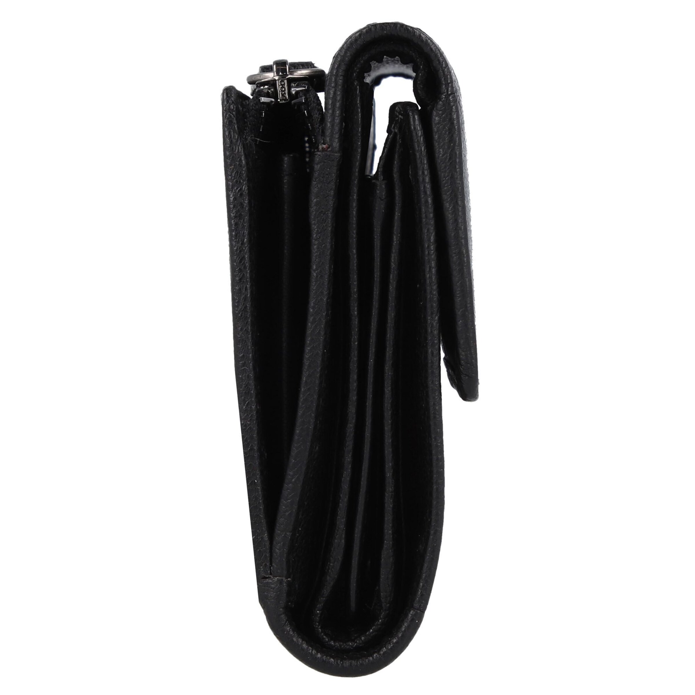 Portamonete 'Anna' di Braun Büffel in nero