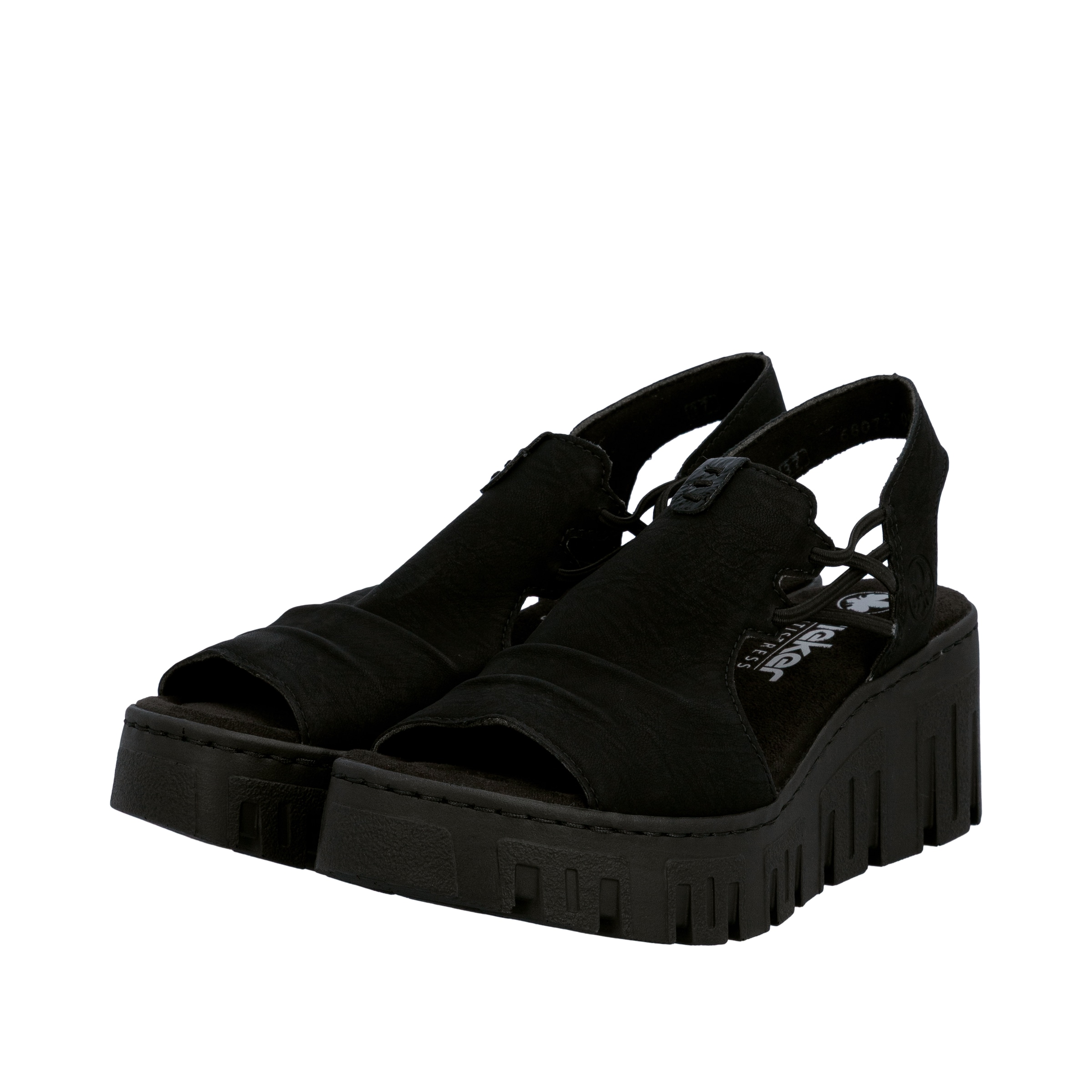 Rieker Sandale in Schwarz